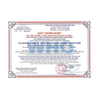 kem nghệ thái dương 20g