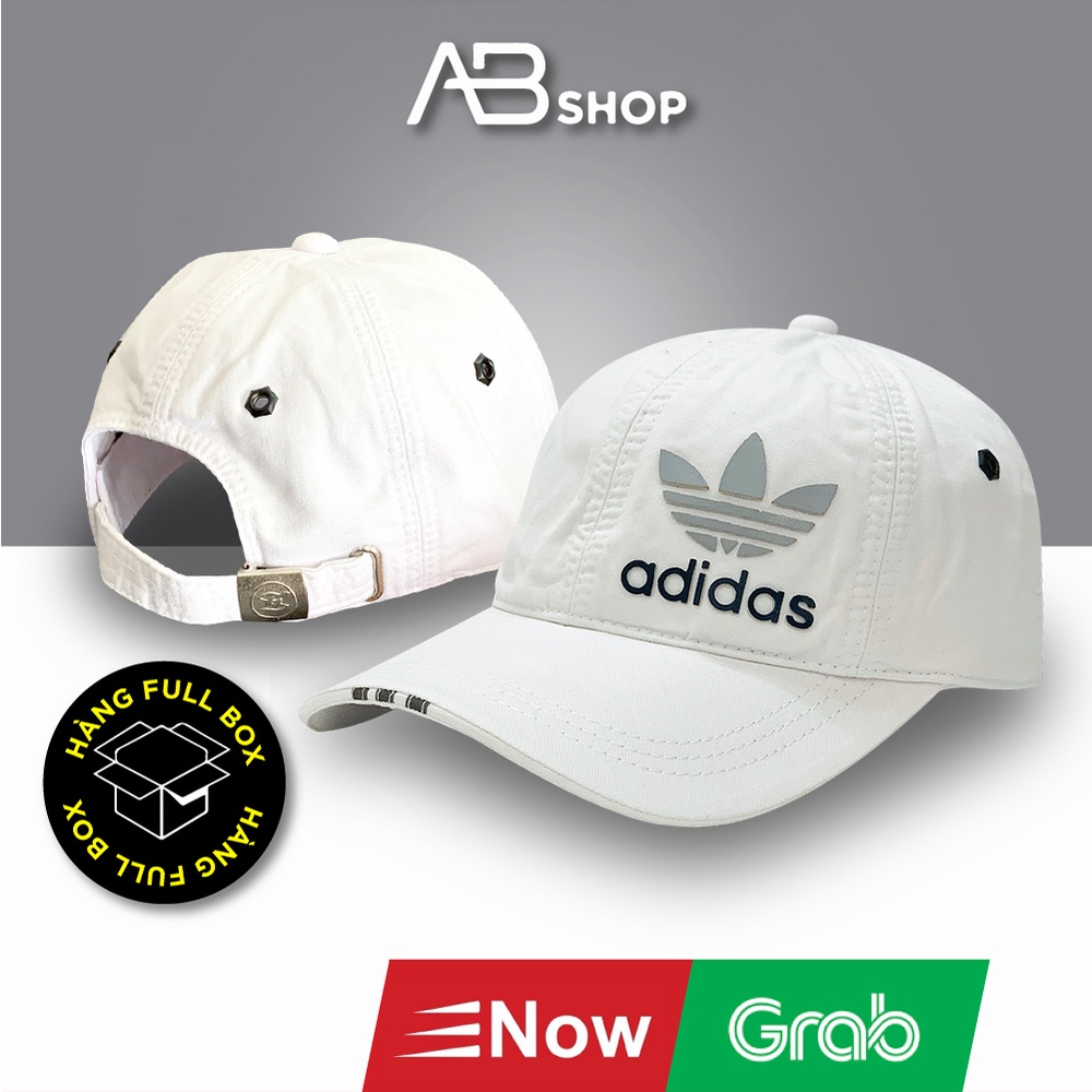 Nón Lưỡi Trai Mũ Thể Thao Màu Trắng AB-30025