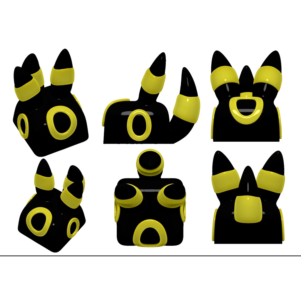 EEVEELUTIONS VOL 2 KEYCAPS COLLECTION