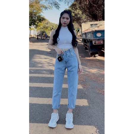 ÁO CROP-QUẦN BAGGY