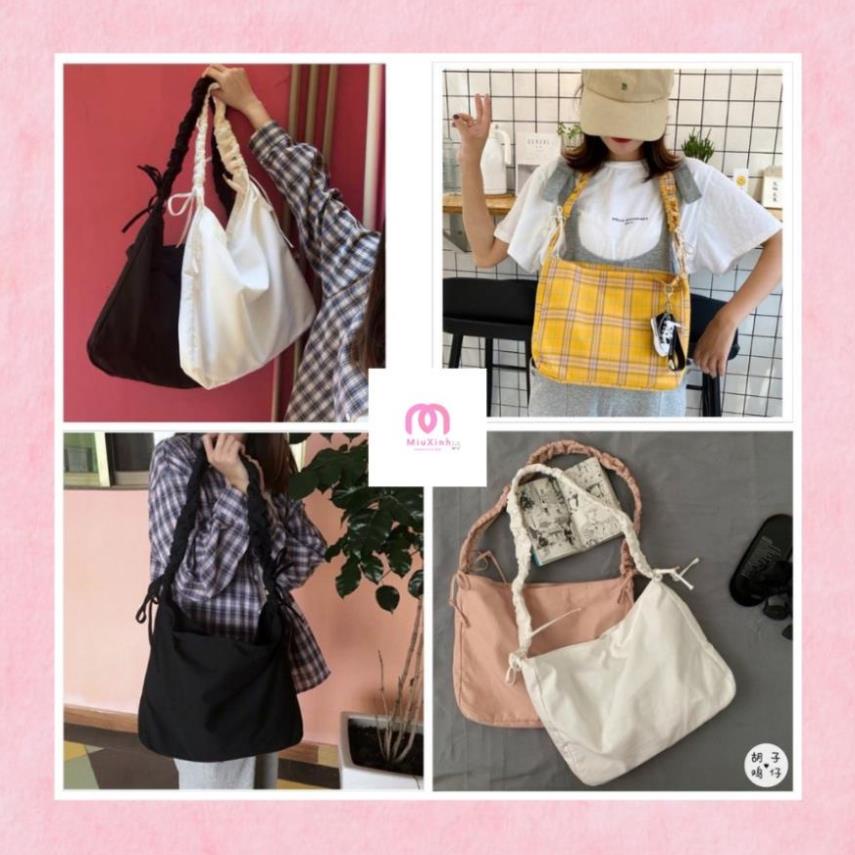 Túi Vải Dây Rút 🦋 Túi Tote ulzzang Dây Đeo Cách Điệu 3 Màu 🦋 _Miuxinh Shop