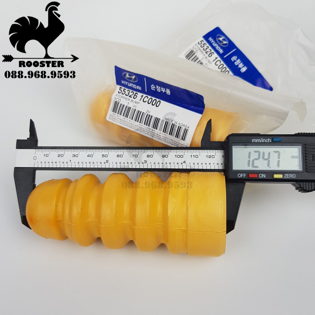 Cao su tăm bông giảm xóc  sau xe Accent , Getz