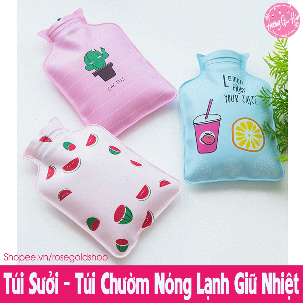 Túi Sưởi - Túi Chườm Nóng Lạnh Giữ Nhiệt Mini