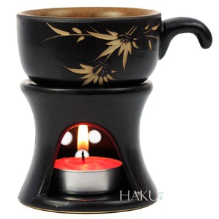 Đèn đốt tinh dầu bằng nền kiểu ly Coffee