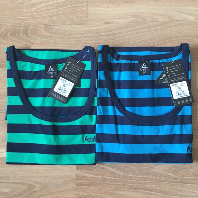 Áo Ba Lỗ Cực Ôm Body Aristino ATT03- 2 Màu có M-XL