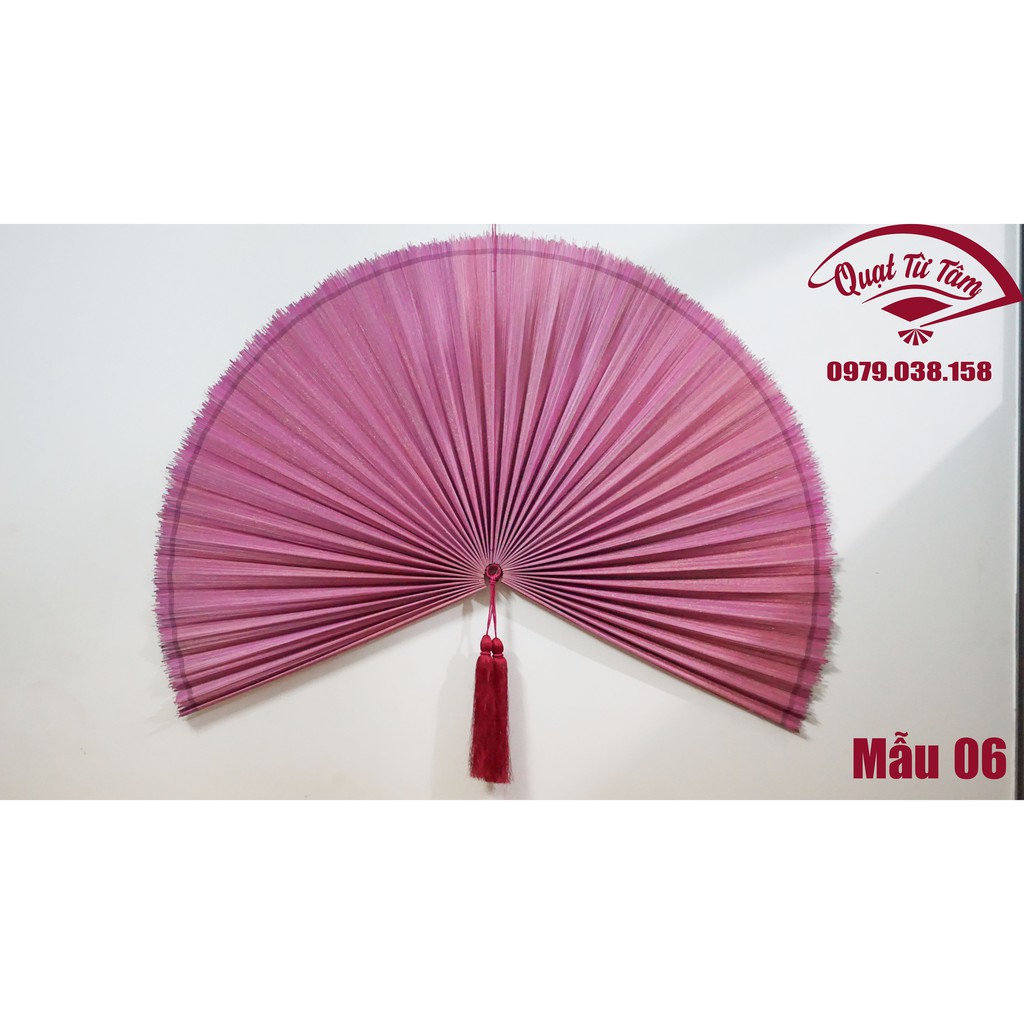 [THỦ CÔNG 100%] Quạt treo tường kích thước lớn (Đường kinh 120cm) Trang trí nhà cửa  - Quạt Từ Tâm