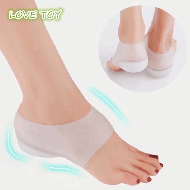 Nkodok Đàn ông Phụ nữ Tăng vô hình Đệm nâng gót bằng silicon thông thường Tăng lót