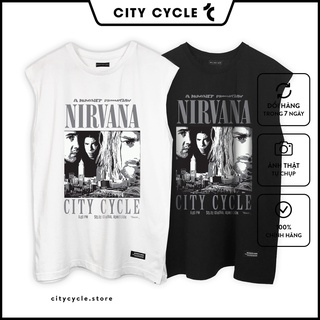 Áo tanktop nam nữ Nirvana City Cycle - áo ba lỗ in hình Nirvana unisex form rộng Local Brand