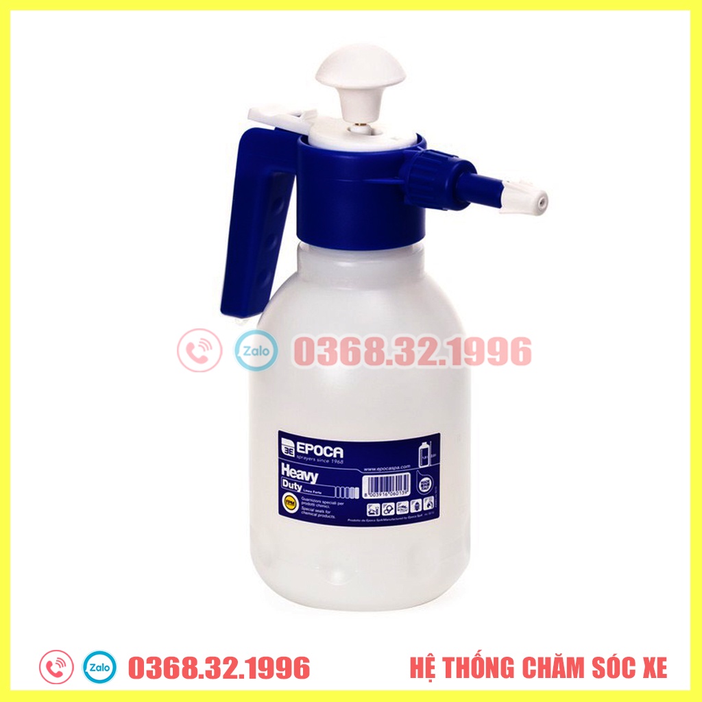 Bình phun sương Epoca VITON dùng cho dung dịch có tính axit(dung tích 2l)
