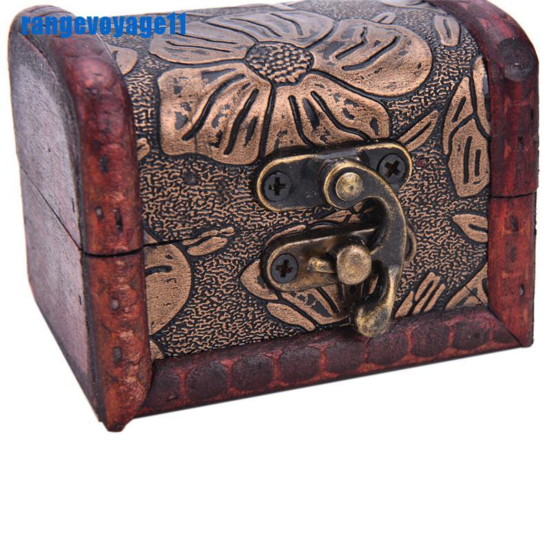 Hộp Gỗ Đựng Trang Sức Phong Cách Vintage
