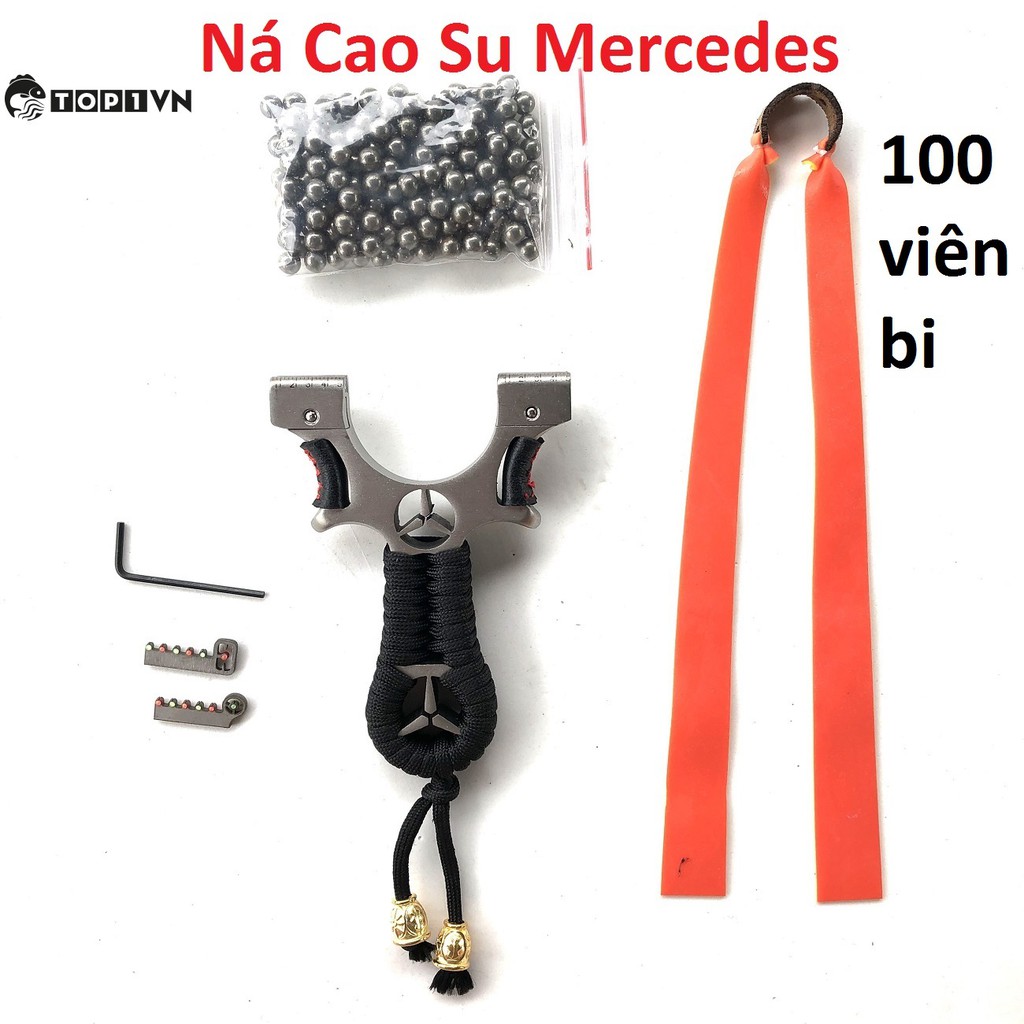 Ná Cao Su - ná Mercedes kèm dây 2 lớp [ Top1VN ]