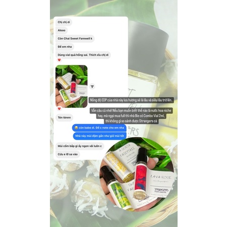 Nước Hoa STRANGERS PARFUMERIE - Made In Thailand - 2ML Dùng Thử