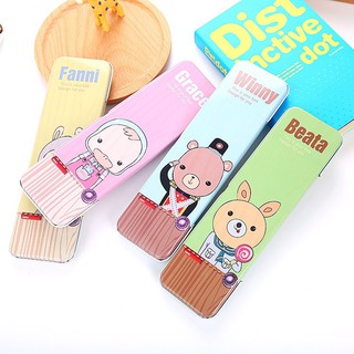 Hộp bút kim loại đáng yêu