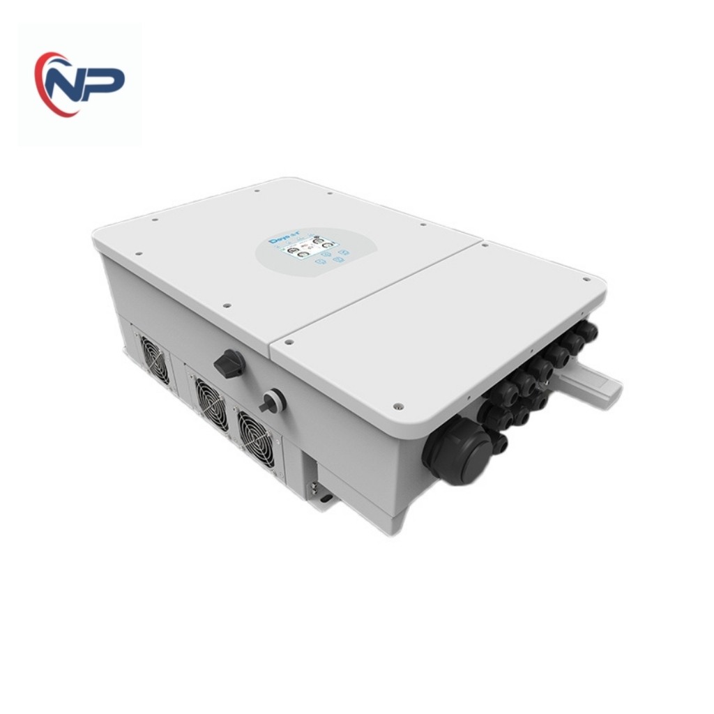 Inverter độc lập &amp; hòa lưới, biến tần Hybrid DEYE 8kW - 2MPPT 10400W pin mặt trời Bảo hàng 5 năm chính hãng