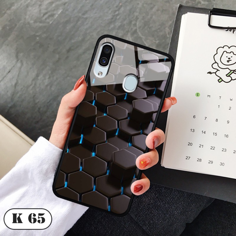 Ốp lưng kính 3D cho Samsung Galaxy A20-A30