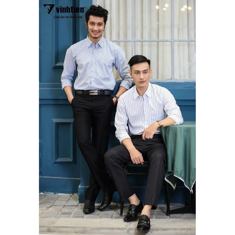 Quần tây nam trung niên 1 ly trơn màu Classic Vĩnh Tiến - 4 màu | BigBuy360 - bigbuy360.vn