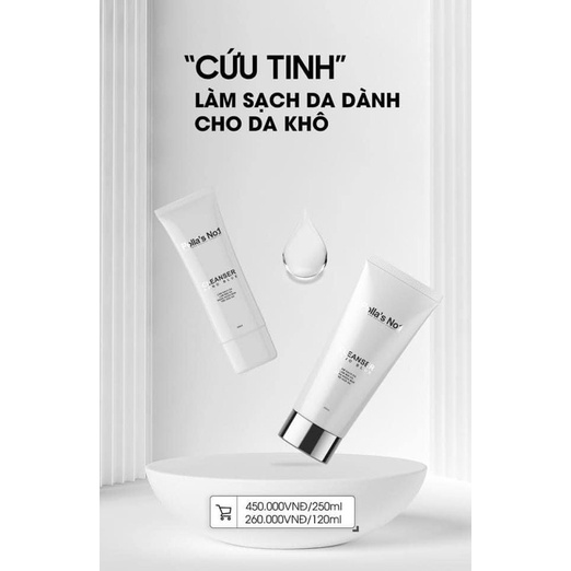 Sữa rửa mặt Polla's No.1 Cleanser Nano Blue làm sạch sâu, dịu nhẹ