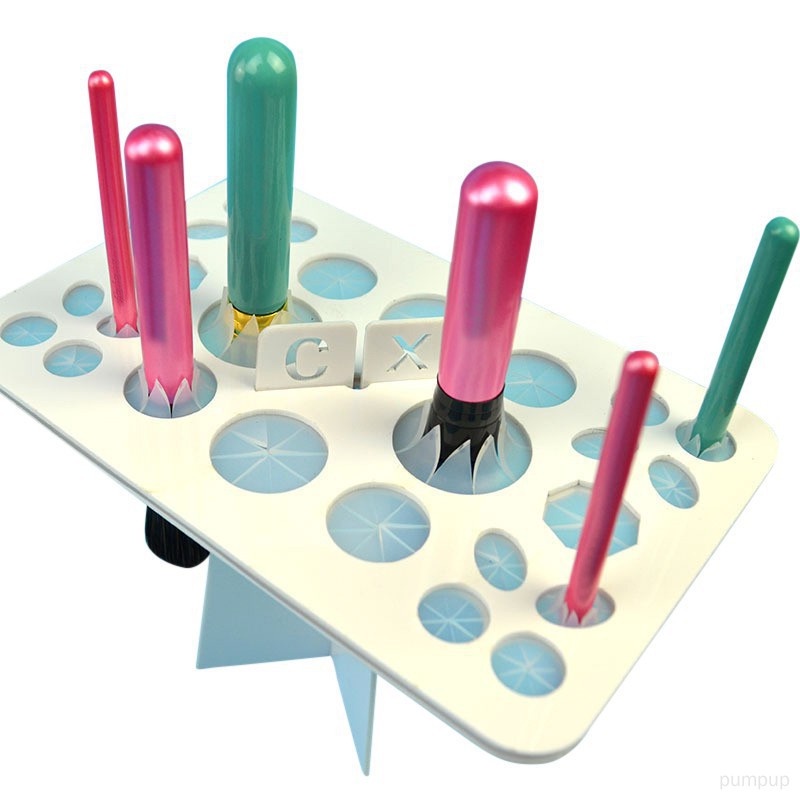 Giá Đỡ Cọ Trang Điểm 26 Lỗ Tiện Dụng