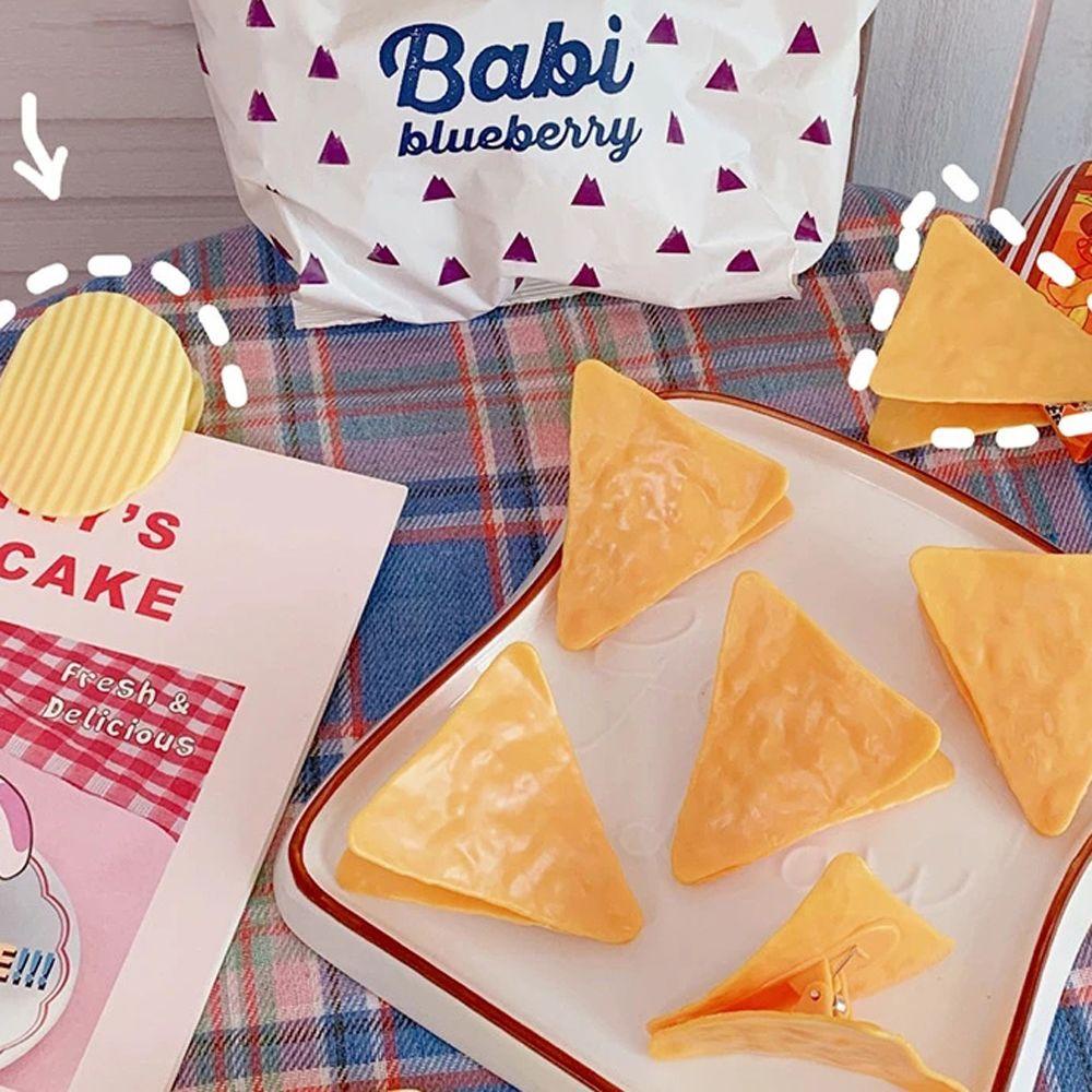 Kẹp Giấy Thử Khoai Tây Chiên Hình Cuốn Sách Phong Cách Ins Hàn Quốc