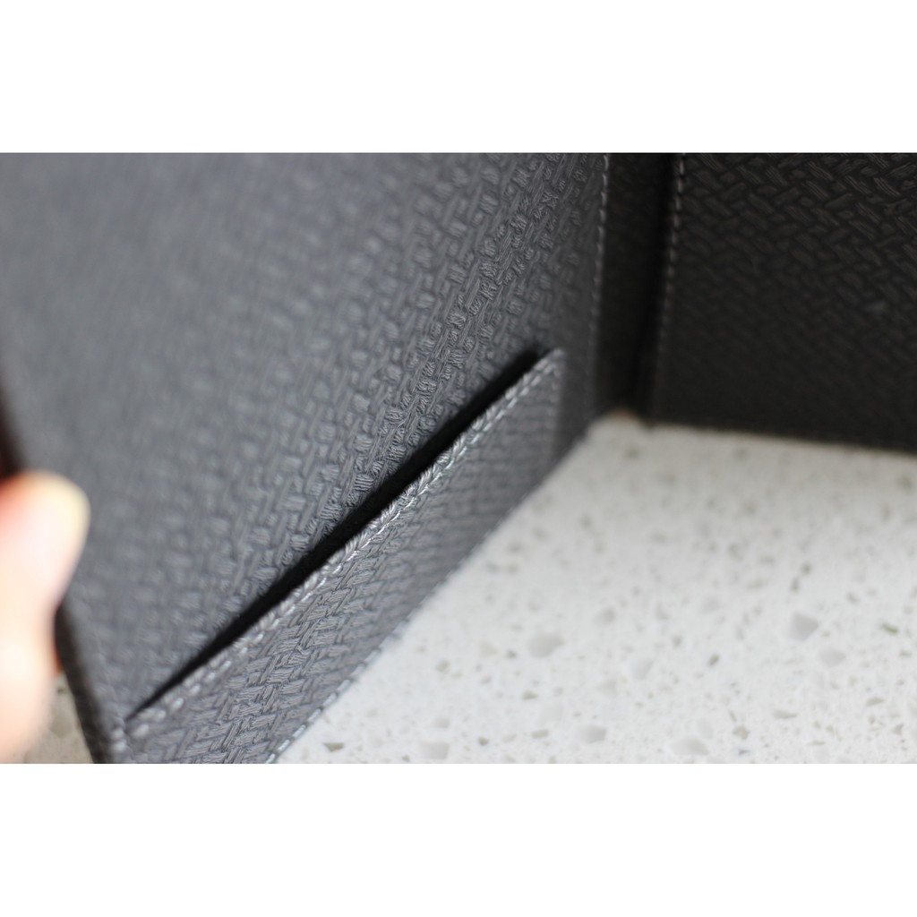 Kẹp Bill - Kẹp Thanh Toán Bằng Da PU Hàn Quốc - 115x210mm