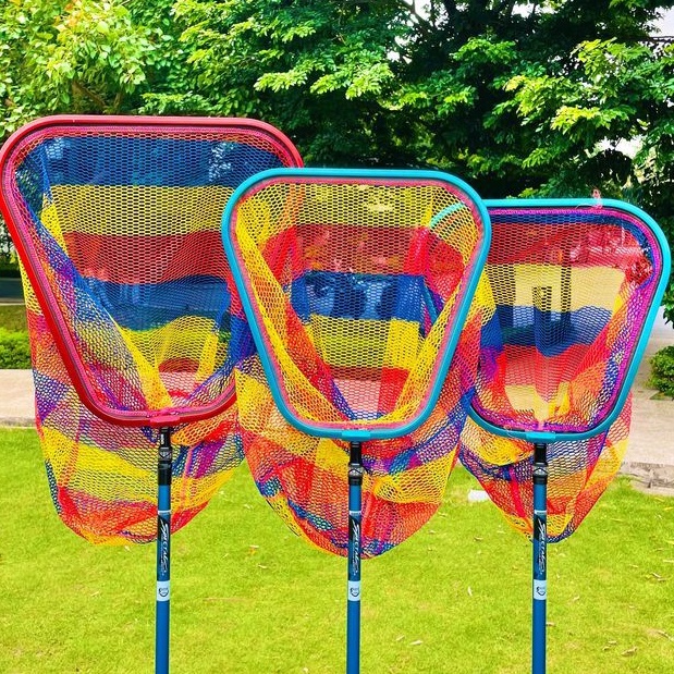 Mặt Vợt Cá Carbon vành tam giác 40cm 45cm Chuyên Câu Đơn Câu Đài, vợt cá câu đài,mặt vợt cá