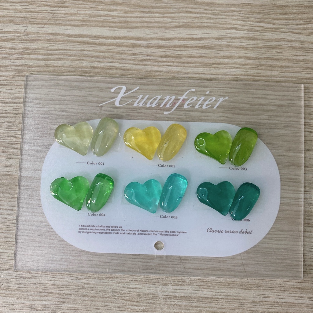 [06] Set sơn gel thạch 6 màu Very Good Nail chính hãng 15ml + tặng kèm bảng màu