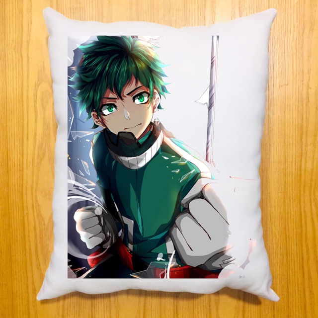 Gối ôm anime my hero dài 40x50cm