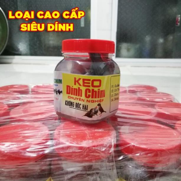 3 hũ keo bẫy chim sẻ, chào mào, trao trảo, cu gáy