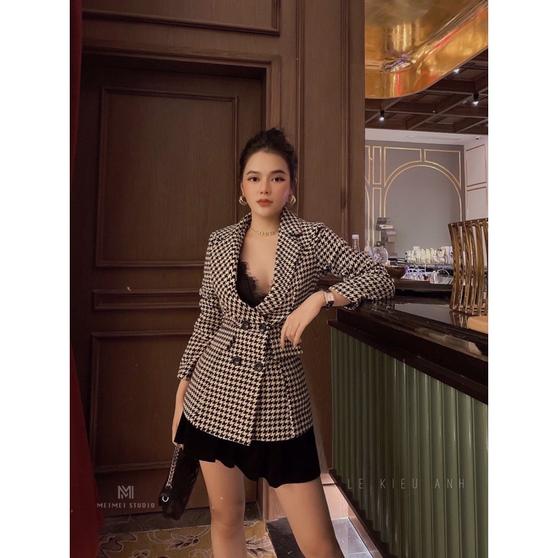 Áo dạ vest ziczac loại 1