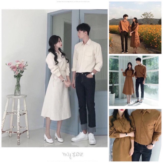[ ORDER ] ĐỒ ĐÔI, SƠ MI NAM + VÁY NỮ ( kèm ảnh feedback của KH )