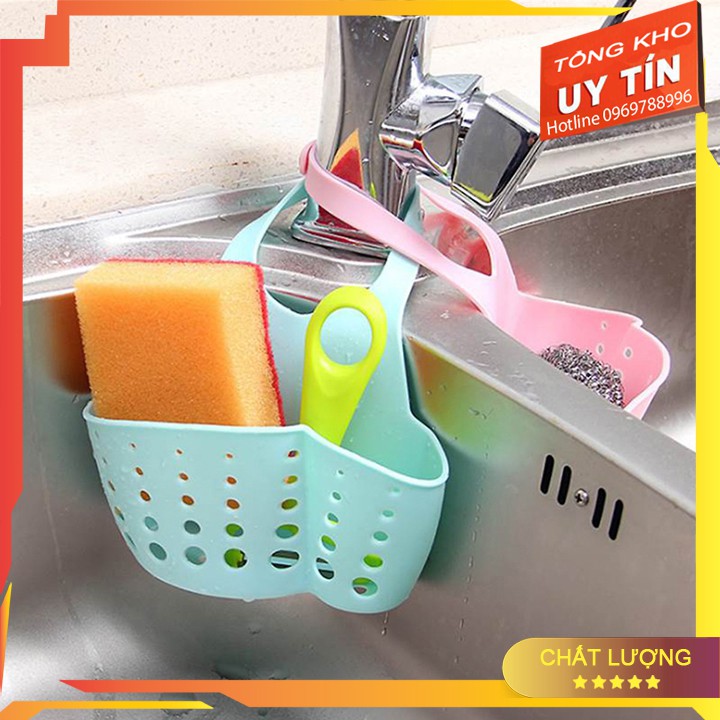 [GIÁ SỈ]_FREESHIP50K_Giỏ nhựa treo bồn rửa bát, nhà tắm đa năng(Màu Ngẫu Nhiên)