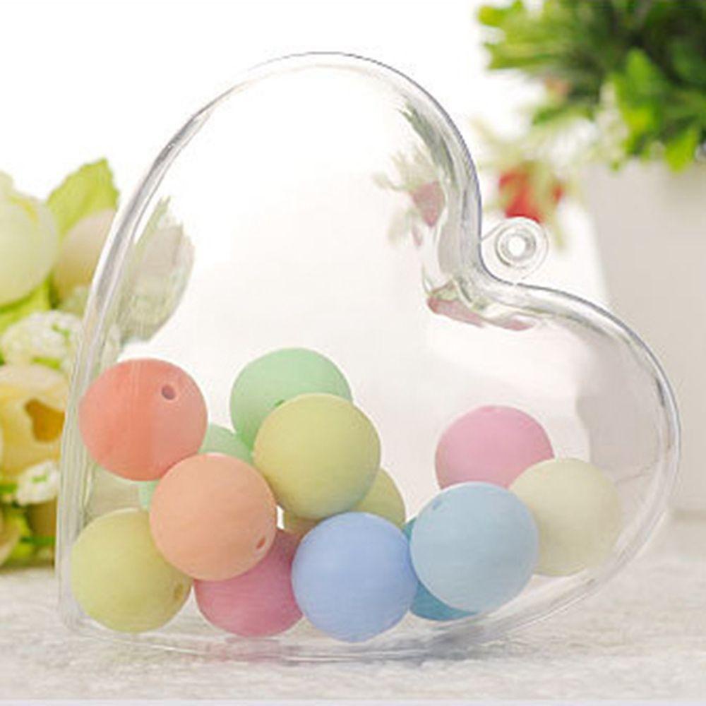 Quả Cầu Nhựa Trong Suốt Thân Thiện Với Môi Trường Dùng Trang Trí Giáng Sinh