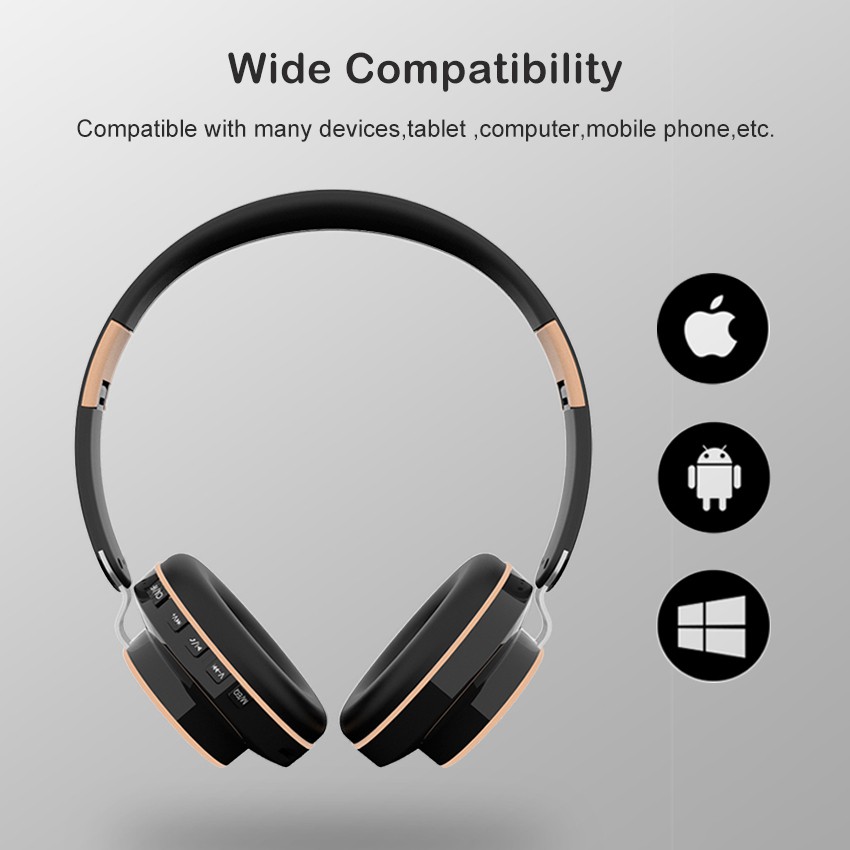 Wiresto Bluetooth Ear Cup Noise Reduction