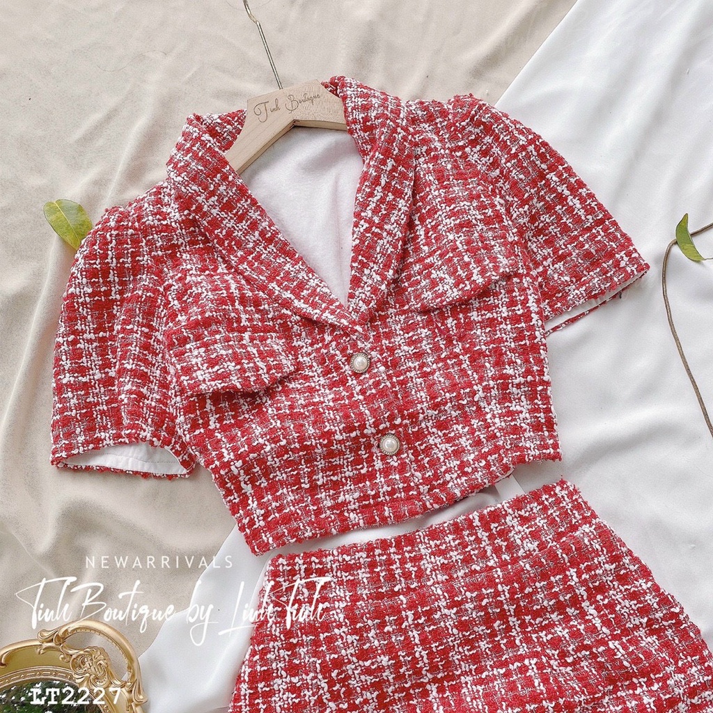 Set Bộ Nữ, Set Chân Váy Nữ Áo Crop Phối Chân Váy Đuôi Cá Chất Dạ Màu Hồng Nữ Tính,Phong Cách Thời Trang Mùa Đông. | BigBuy360 - bigbuy360.vn