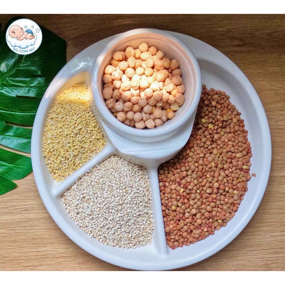 Đậu Hạt Hữu Cơ Bổ Sung Dinh Dưỡng Cho Bé Ăn Dặm Gói 100g