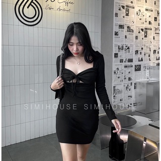VÁY BODY THUN GÂN NƠ NGỰC