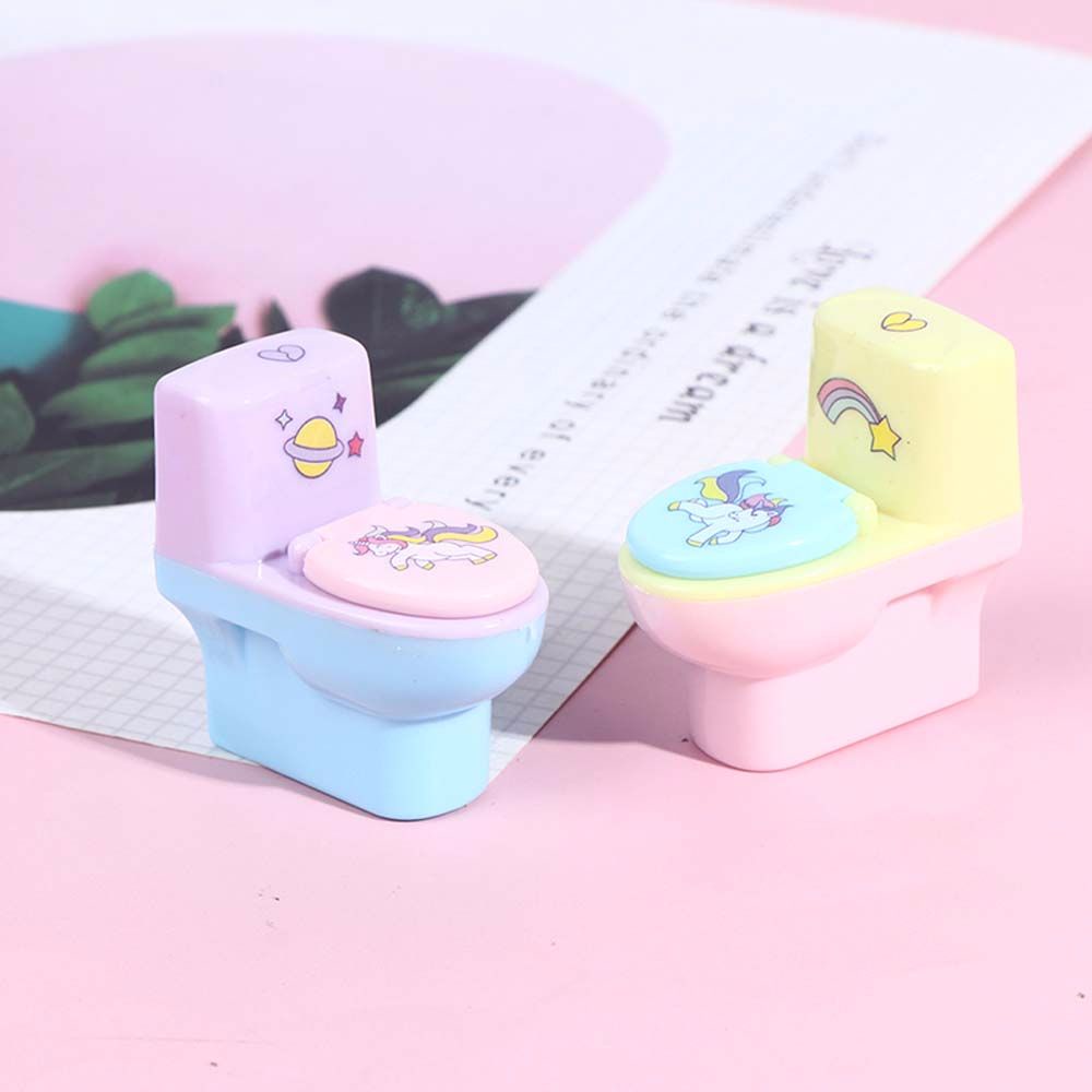 Dụng cụ gọt bút chì hình dáng toilet dễ thương