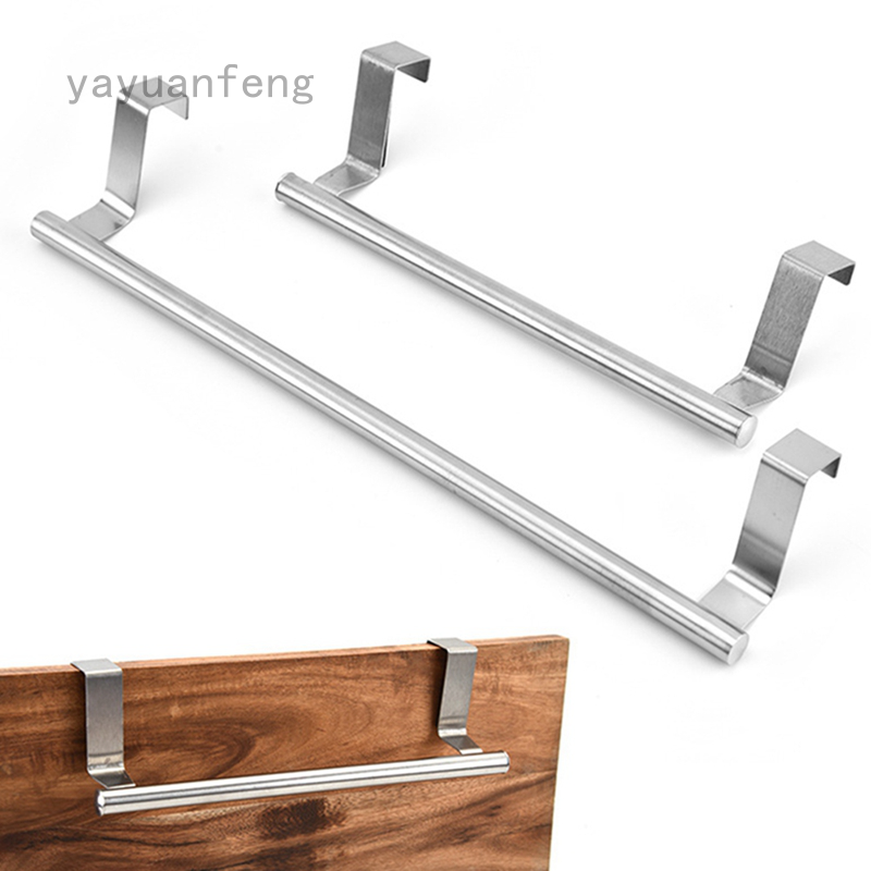 Giá đỡ treo khăn gắn cửa tủ chất liệu inox cao cấp tiện lợi dễ sử dụng