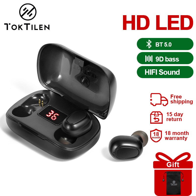 Tai Nghe Bluetooth 5.0 Không Dây Tokjilen L21 / L21pro