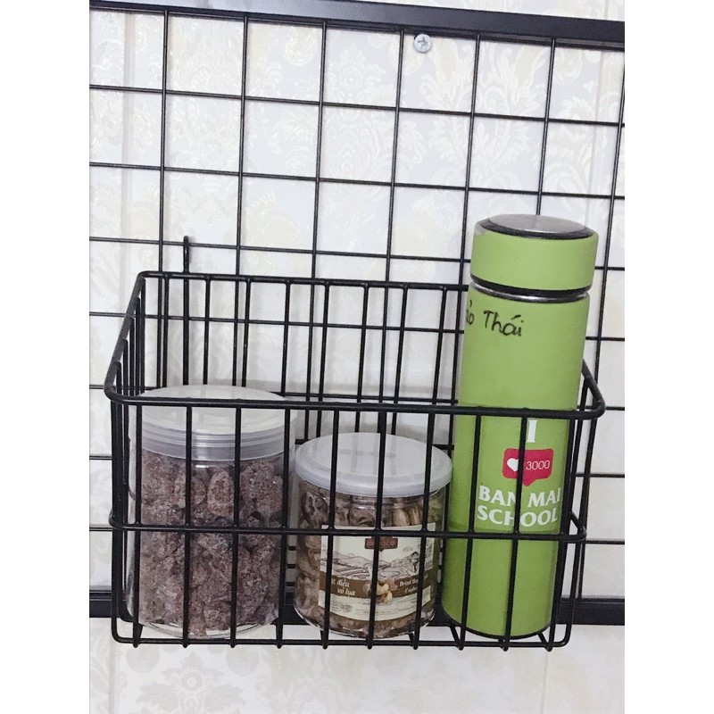 GIỎ LƯỚI ĐỰNG ĐỒ ĐA NĂNG TIỆN ÍCH: ĐỂ SÁCH VỞ, ĐỒ CHƠI, ĐỒ ĂN, ĐỒ DÙNG CÁ NHÂN, GIA DỤNG NHÀ BẾP SIÊU XINK