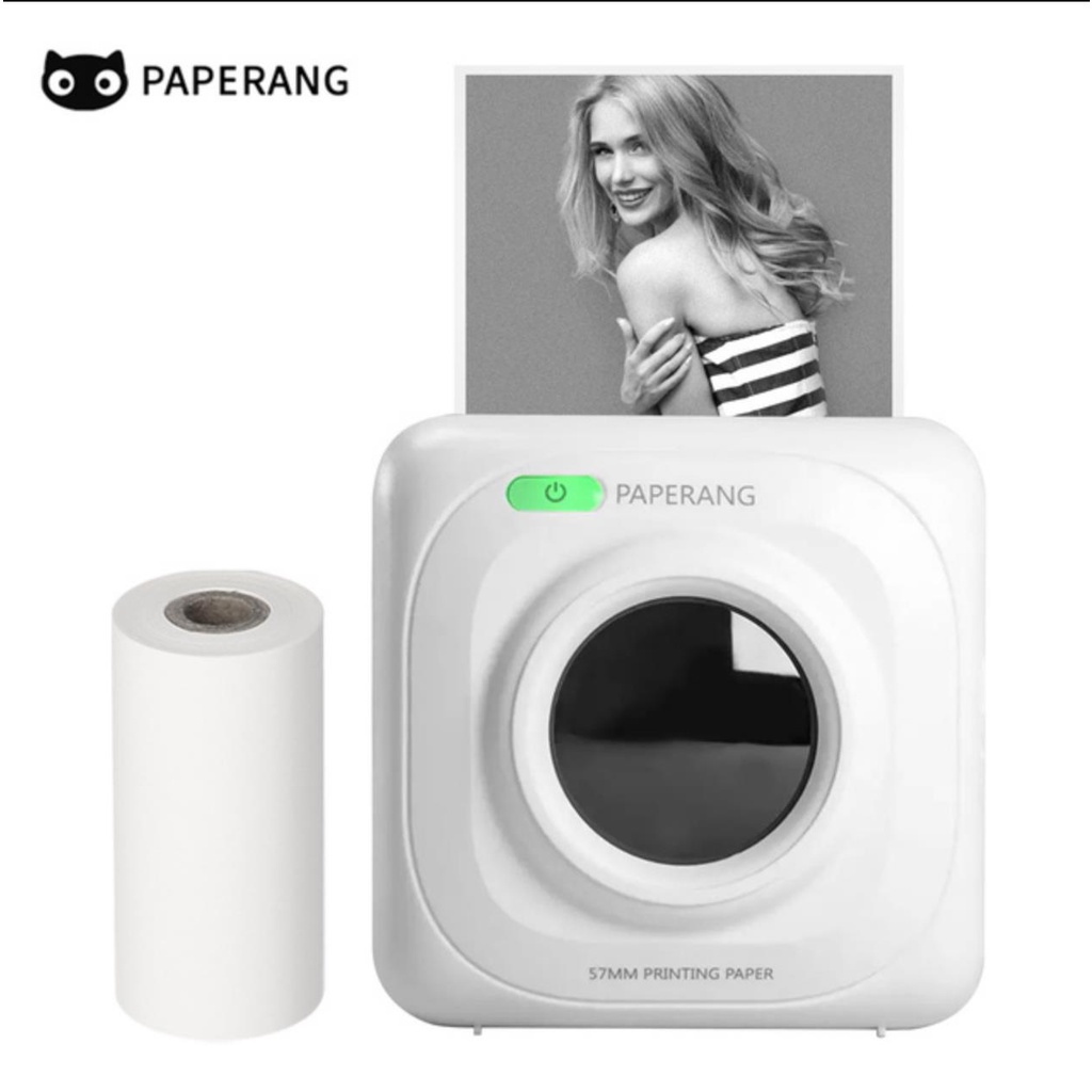 Máy In Nhiệt Paperang P1D Di Động Với Cuộn Nhãn Giấy Cuộn Miễn Phí Cho Máy In impresoras