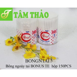Bông ngoáy tai Thái Lan BONUS TE  hộp 150PCS 8851072011157