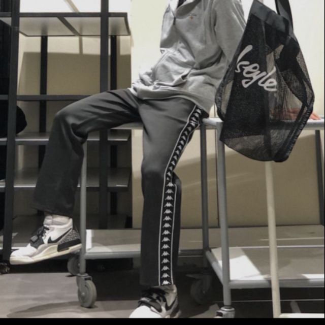 Quần ống suông KAPPA Banda Unisex xu hướng 2.0.2.0