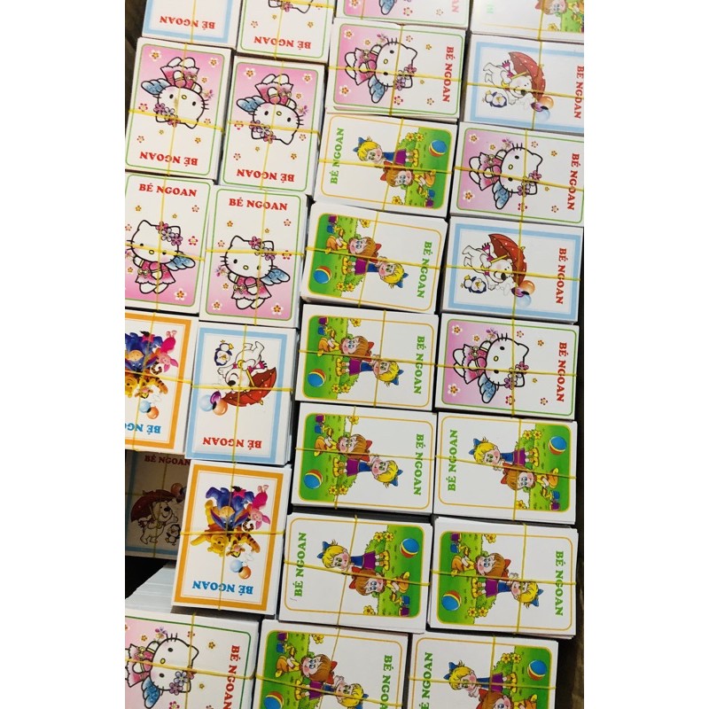 Phiếu bé ngoan trộn nhiều mẫu