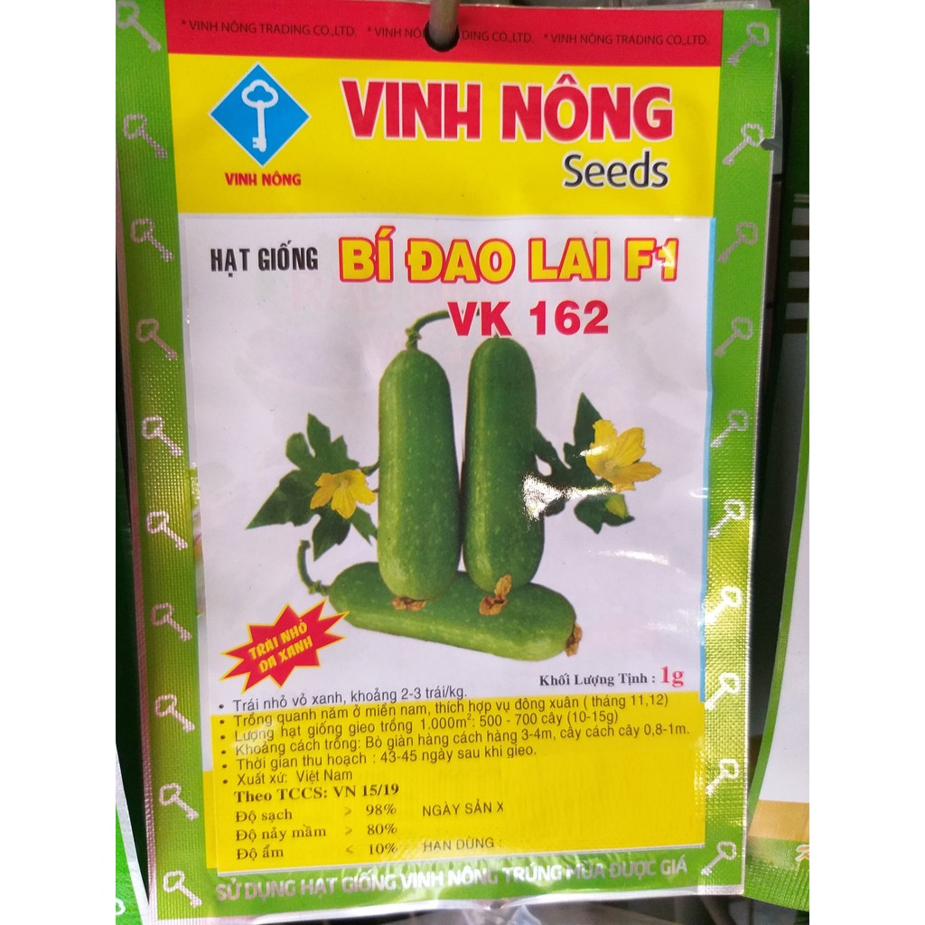 Hạt Giống Bí Đao - Hạt Giống Bí Đao Chanh