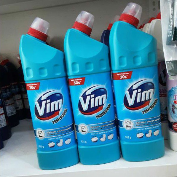 Nước tẩy rửa bồn cầu nhà tắm Vim 880ml