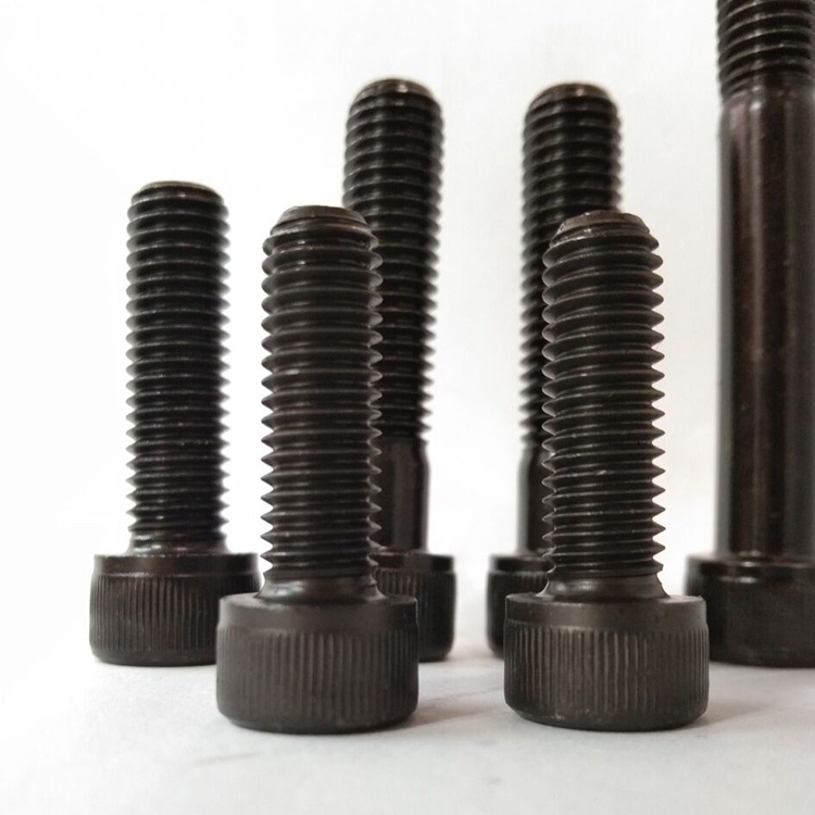 Set 20c bulong lục giác ngoài đen M8 cấp bền 8.8 M8x16, M8x20, M8x30, M8x40, M8x50,M8x60