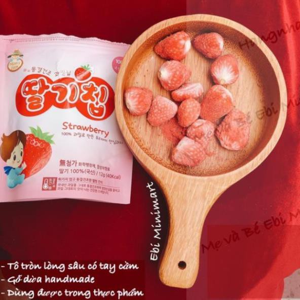 [Mã FMCG8 giảm 8% đơn 500K] Trái cây sấy lạnh Hàn quốc cho bé ăn dặm