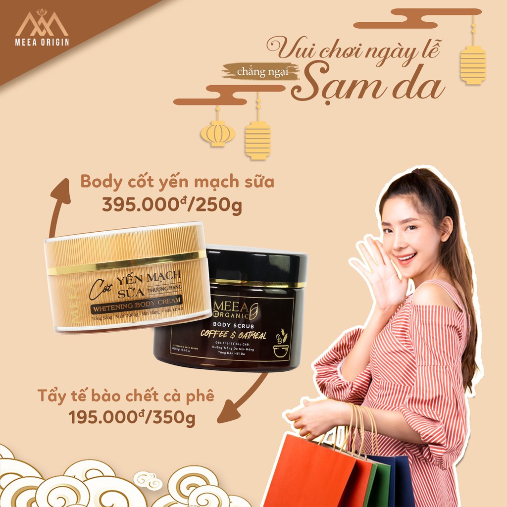 Body Cốt Yến Mạch Sữa Thượng Hạng MEEA Premium