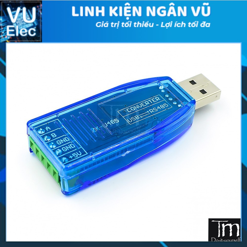 Modul Chuyển Đổi USB to RS485 Có cách ly nguồn MOSUN chuẩn công nghiệp